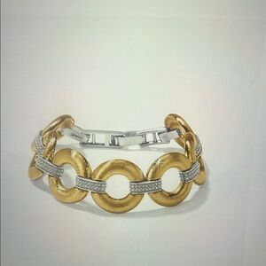 💐🆕 Brighton Meridian Geo Round Link Bracelet NWT